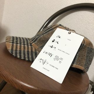 サンシー(SUNSEA)のサンシー17aw チェックキャップ sunsea(キャップ)