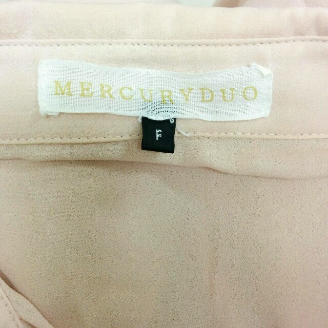 MERCURYDUO(マーキュリーデュオ)のマーキュリーデュオ♡シャツワンピース レディースのワンピース(ミニワンピース)の商品写真