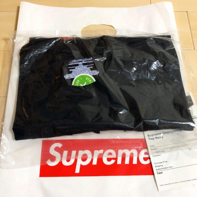 【新品XL】Supreme Champion Chrome Top 紺