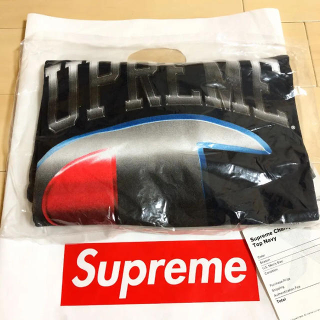 【新品XL】Supreme Champion Chrome Top 紺