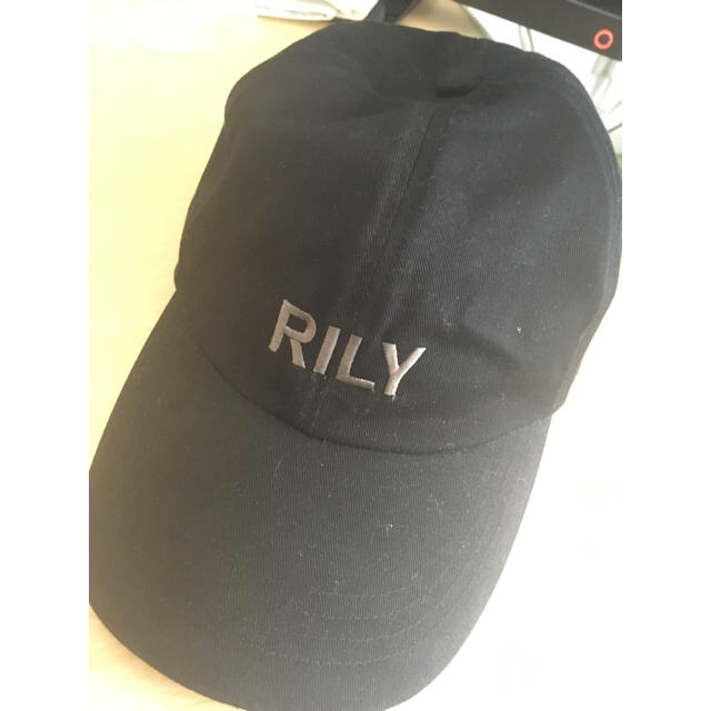 RILY キャップ 黒 今市隆二