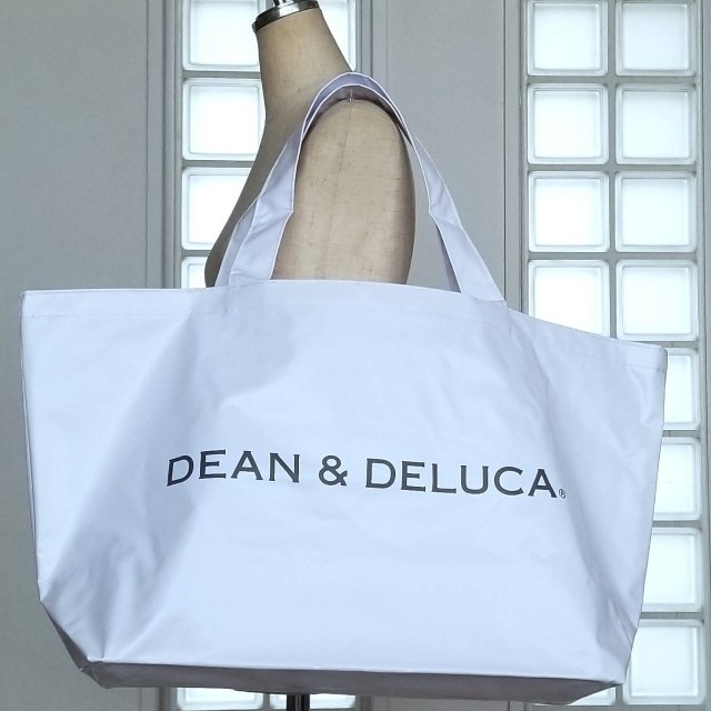 DEAN&DELUCAホワイトビッグトートバッグ新品