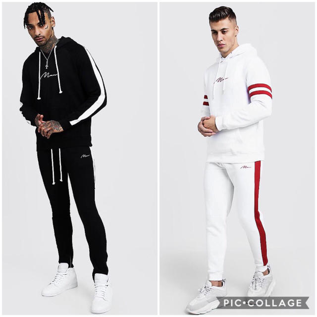 boohoo(ブーフー)のboohoo man 上下セットアップ メンズのトップス(スウェット)の商品写真