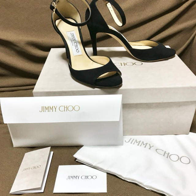 JIMMY CHOO(ジミーチュウ)の美品 JIMMY CHOO ANNIE85 34.5  レディースの靴/シューズ(ハイヒール/パンプス)の商品写真