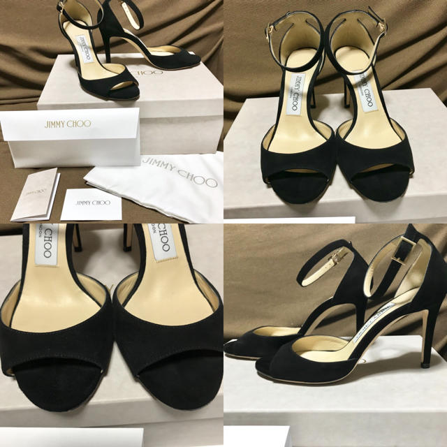 JIMMY CHOO(ジミーチュウ)の美品 JIMMY CHOO ANNIE85 34.5  レディースの靴/シューズ(ハイヒール/パンプス)の商品写真