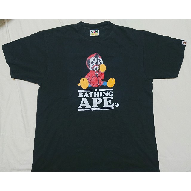 A BATHING APE(アベイシングエイプ)のA Bathing APE Tシャツ (ブラック) メンズのトップス(Tシャツ/カットソー(半袖/袖なし))の商品写真