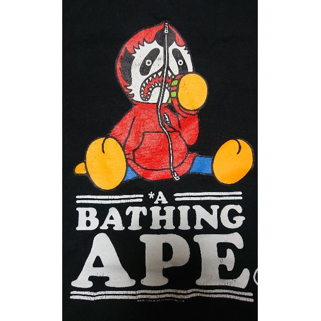 A BATHING APE(アベイシングエイプ)のA Bathing APE Tシャツ (ブラック) メンズのトップス(Tシャツ/カットソー(半袖/袖なし))の商品写真