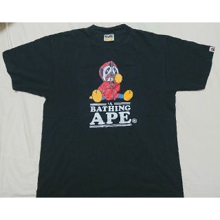 アベイシングエイプ(A BATHING APE)のA Bathing APE Tシャツ (ブラック)(Tシャツ/カットソー(半袖/袖なし))