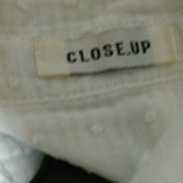 CLOSE-UP(クローズアップ)のブラウス　close.up レディースのトップス(シャツ/ブラウス(半袖/袖なし))の商品写真