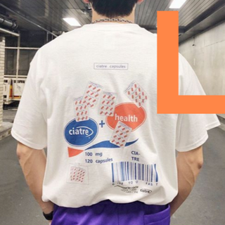 シュプリーム(Supreme)のciatre バックプリントTシャツ(Tシャツ/カットソー(半袖/袖なし))