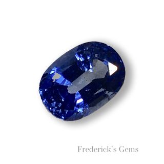 重厚なメタリックブルー 0.4ct UP 天然 モンタナサファイア ルース 鑑別(リング(指輪))