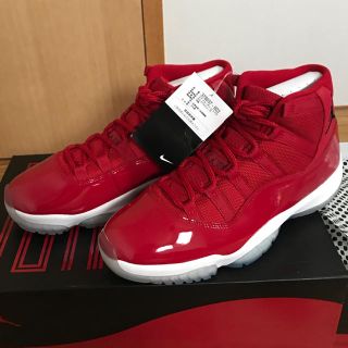 ナイキ(NIKE)のNIKE AIR JORDAN11 GYM RED  (スニーカー)