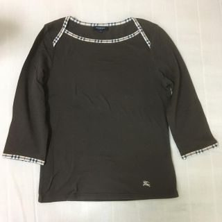 バーバリー(BURBERRY)のバーバリー ロンT ブラウン(Tシャツ(長袖/七分))