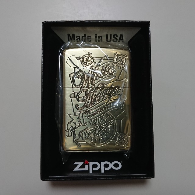 ZIPPO(ジッポー)の【DARTSLIVE ZIPPO 】zippo 2016 WhiteHorse メンズのファッション小物(タバコグッズ)の商品写真