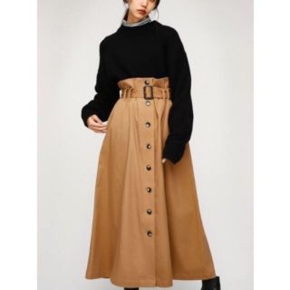 マウジー(moussy)のmoussy フロントボタンロングスカート(ロングスカート)