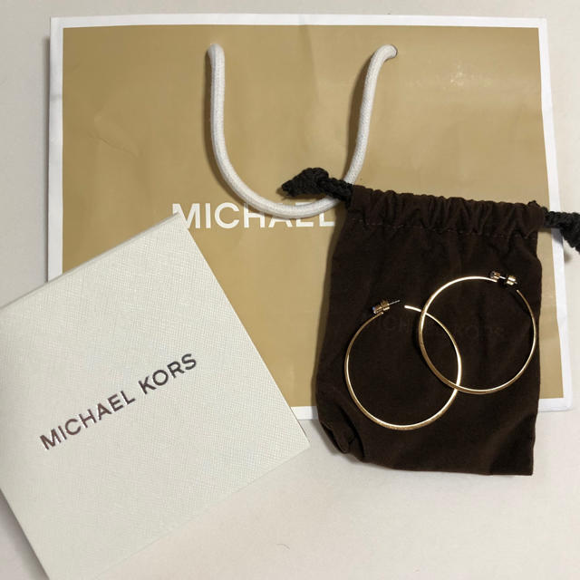 MICHAEL KORS  フープピアス