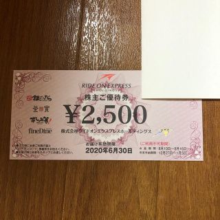 undomill様専用 銀のさら株主優待 5000円分(フード/ドリンク券)