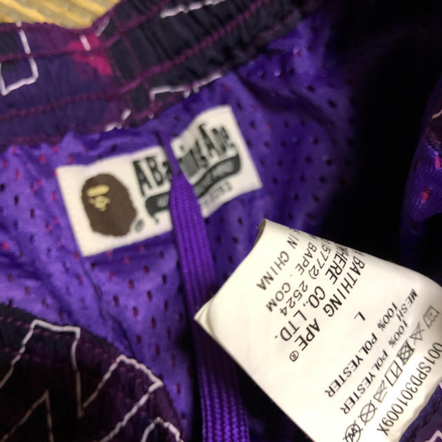 A BATHING APE(アベイシングエイプ)のAPE BAPE camo 迷彩 パンツ ショーツ ハーフパンツ tシャツ  L メンズのパンツ(ショートパンツ)の商品写真