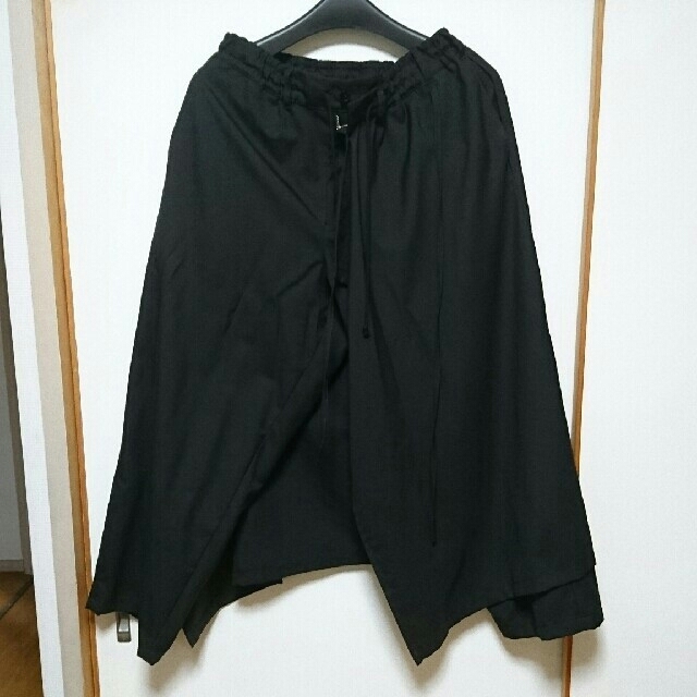 Yohji Yamamoto(ヨウジヤマモト)のヨウジヤマモト GroundY 定番 W／E ギャバ 3WAY スカートパンツ メンズのパンツ(サルエルパンツ)の商品写真