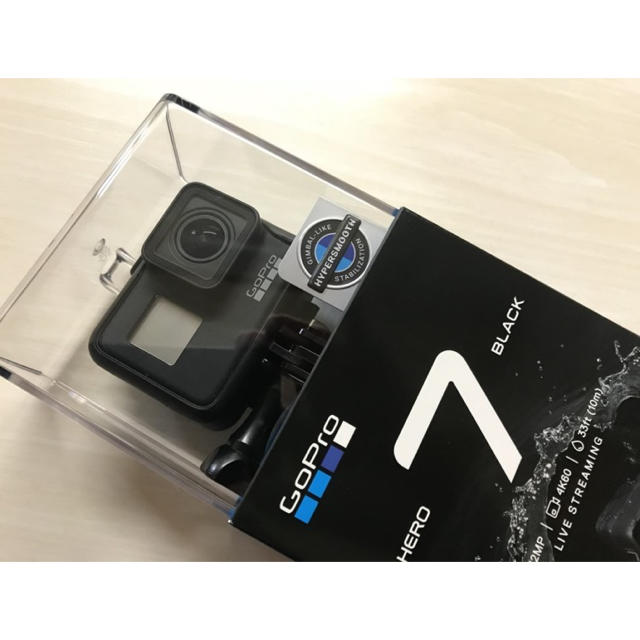 GoPro(ゴープロ)の新品送料無料！GoPro HERO7 black スマホ/家電/カメラのカメラ(ビデオカメラ)の商品写真