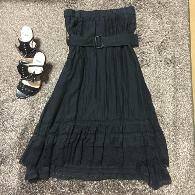 PATRIZIA PEPE ホルダーネック シルクドレス【美品】Sale‼︎-