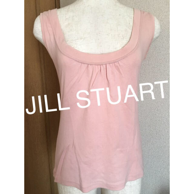 JILLSTUART(ジルスチュアート)のお値下げ！used♡ジルスチュアート ピンク ノースリ チュニック タンクトップ レディースのトップス(チュニック)の商品写真