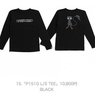 フラグメント(FRAGMENT)のFRGMT & POKEMON P151G ミュウ TEE サイズ S 黒(Tシャツ/カットソー(七分/長袖))