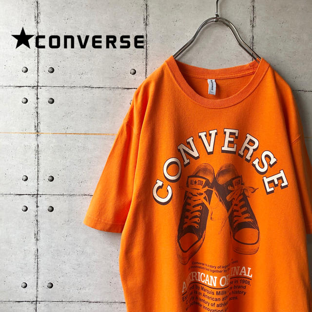 CONVERSE(コンバース)の【激レア】 converse コンバース デカロゴ ビッグサイズ Tシャツ メンズのトップス(Tシャツ/カットソー(半袖/袖なし))の商品写真