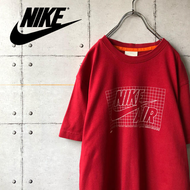 【激レア】 NIKE AIR ナイキ デカロゴ ビッグプリント Tシャツ