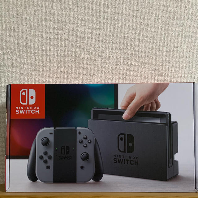 【新品】任天堂 Switch スイッチ 本体 グレー Nintendo家庭用ゲーム機本体