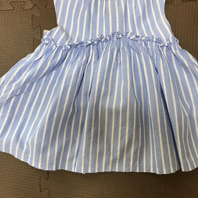 petit main(プティマイン)のpetit main ストライプチュニック 120 キッズ/ベビー/マタニティのキッズ服女の子用(90cm~)(ワンピース)の商品写真