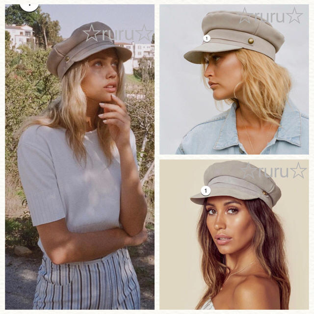 ALEXIA STAM(アリシアスタン)の☆新品☆ Lack of Color  Lola Cap - Grey / M レディースの帽子(キャスケット)の商品写真