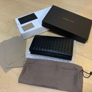 ボッテガヴェネタ(Bottega Veneta)のボッテガヴェネタ BOTTEGA VENETA  長財布 ブラック 新品同様(長財布)