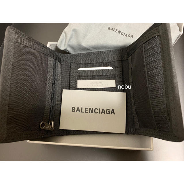 新品【 Balenciaga 】 Explorer Wallet 財布 ブルー 1