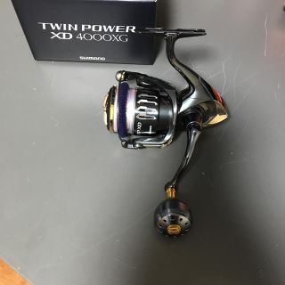 SHIMANO - ツインパワーXD 4000XG 夢屋ハンドルノブ付きの通販 by ...