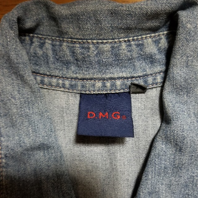 週末限定価格⭐︎D.M.G デニムシャツ　インディゴブルー　3⭐︎