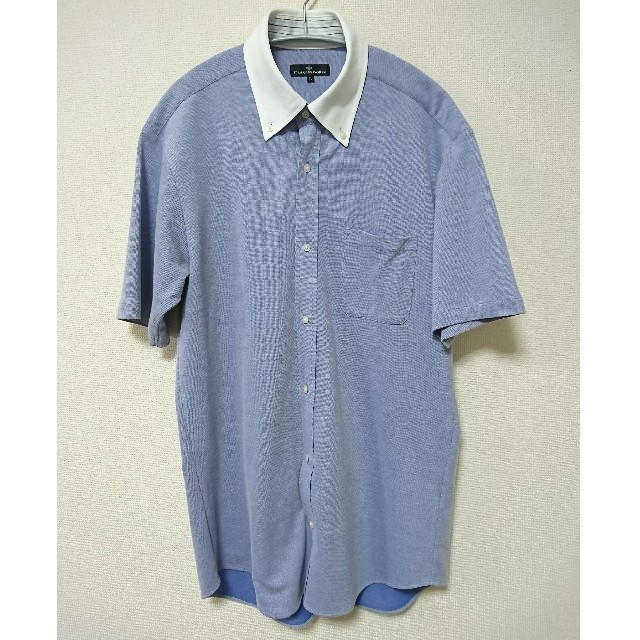 ビジネス系  半袖シャツ  オープンカラーシャツ ワイシャツ メンズのトップス(シャツ)の商品写真