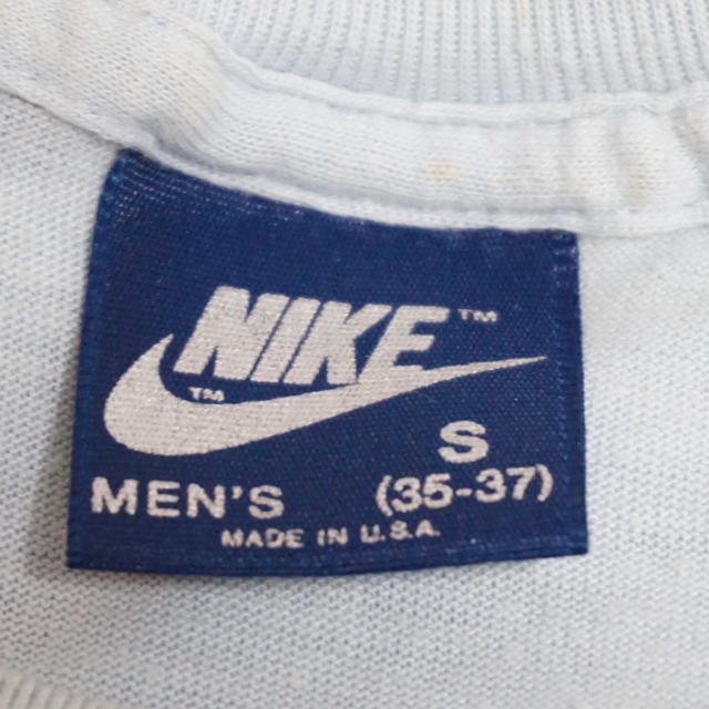 NIKE - ヴィンテージ 80s 紺タグ ナイキ Ｔシャツ スウォッシュ 古着 ...