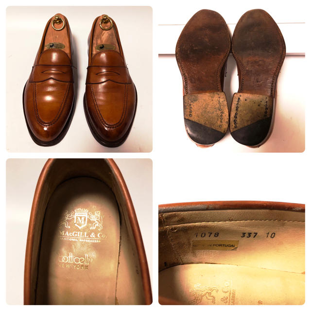 Crockett&Jones(クロケットアンドジョーンズ)の45.J.MAcGILL&CO ジェーマギル&コー コインローファー 10 メンズの靴/シューズ(ドレス/ビジネス)の商品写真