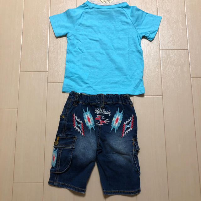 daddy oh daddy(ダディオーダディー)のDaddy Oh Daddy Tシャツ&ハーフパンツ キッズ/ベビー/マタニティのキッズ服男の子用(90cm~)(Tシャツ/カットソー)の商品写真