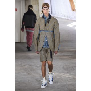 サカイ(sacai)の sacai 19ss グレンチェック ショートパンツ 19-01893M(ショートパンツ)