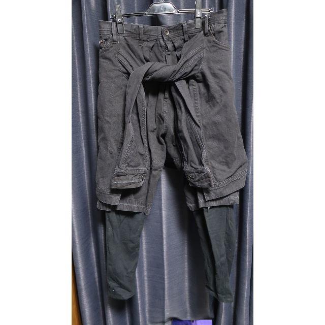 JULIUS(ユリウス)の新品　_JULIUS Combination Layered Pants メンズのパンツ(サルエルパンツ)の商品写真