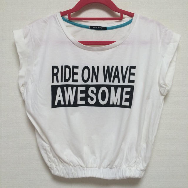 one*way(ワンウェイ)のone way♡トップス レディースのトップス(Tシャツ(半袖/袖なし))の商品写真