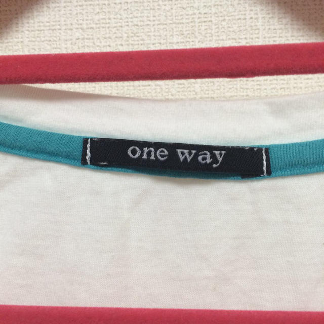 one*way(ワンウェイ)のone way♡トップス レディースのトップス(Tシャツ(半袖/袖なし))の商品写真