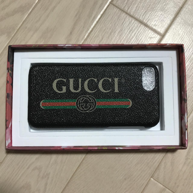 Gucci - GUCCI iPhoneケース 黒の通販