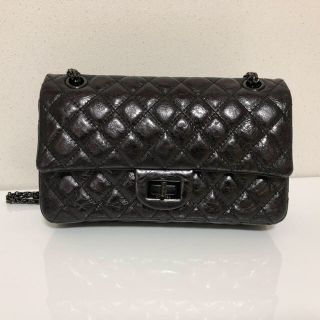 シャネル(CHANEL)のシャネル CHANEL マトラッセ ショルダー 2.55 ブラック チェーン(ショルダーバッグ)