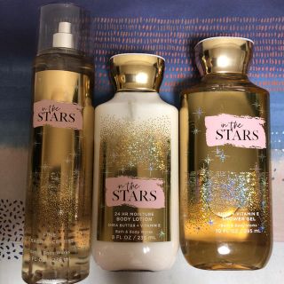 バスアンドボディーワークス(Bath & Body Works)のインザスター☆ボディケア3点セット(ボディローション/ミルク)