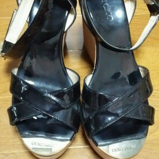 ジミーチュウ(JIMMY CHOO)のjimmy choo ウエッジサンダル(サンダル)