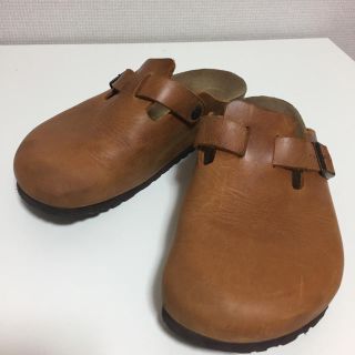 ビルケンシュトック(BIRKENSTOCK)のビルケンシュトック ボストン アンティークブラウン 40(サンダル)