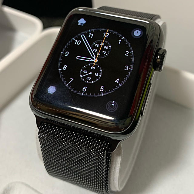 Apple Watch - Apple Watch SERIES 2 42mm ブラックステンレススチール